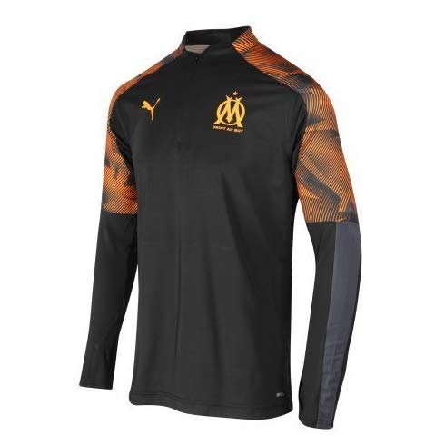 PUMA - Om 1/4 z Train Top blk jr - Maillot de Football