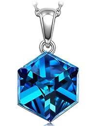 NINASUN "Te Engancho" 925 Plata Joyeria Mujer Fabricados con Cristales SWAROVSKI®