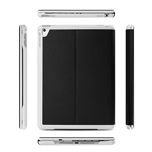 Inateck Ultra-dünne Deutsche Bluetooth Tastatur Keyboard Case Cover für Apple iPad Air 2/iPad pro 9.7 Smart cover mit automatischer Wake/Sleep Funktion und Multi-Angle Ständer – Schwarz&weiß - 7