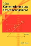 Image de Kostenrechnung und Kostenmanagement (Springer-Lehrbuch)