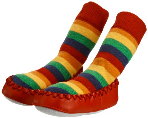 Mocc Ons Moccasin Style Slipper Socks