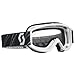 Produktbild Scott 89Si Pro Youth Kinder Goggle MX Cross/MTB Brille weiss/klar afc