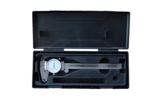 PAULIMOT Messschieber Schieblehre mit Uhr 150 mm INOX