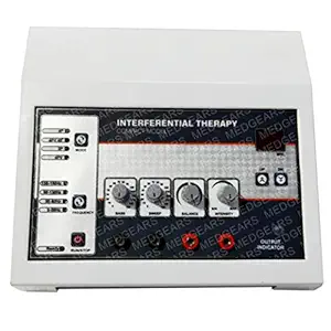 MEDGEARS Smart Interferential Therapy 4 Channel IFT Physiotherapy Machine Electrotherapy Combo for All Pain Relief Device Physiotherapy Equipment