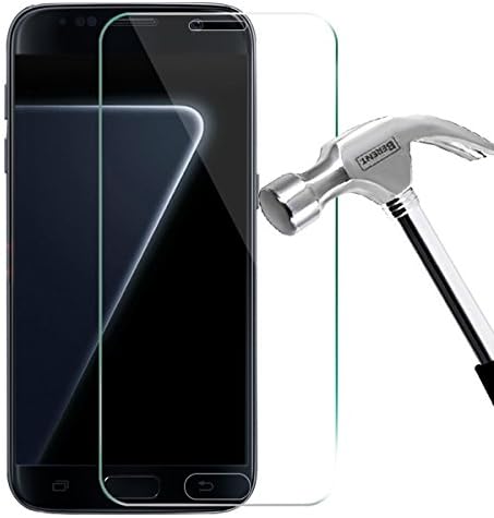 Galaxy S7 Screen Protector, Galaxy S7 Tempered Glass Screen Protector, Anti-Fingerprint HD Screen Protector Film for Samsung Galaxy S7 (Clear)