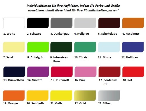 Wandtattoo Mauseloch und Wäscheservice – 8 x 15 cm - 5
