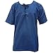 Produktbild Trollfensen Mittelalterliches Hemd Kurzarmhemd "Jakob" Farbe Blau 100% Baumwolle, LARP-Gewandung Herren Rollenspiel Cosplay - XXXL