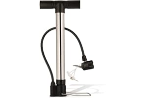 FAFREES Pompe di Pavimento di Supporto per Pompa di Bicicletta Portatile da 120 PSI per Pneumatici/Bolas/Giochi per Biciclette con Ago Multifunzione