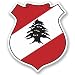 Produktbild 2 x 20cm/200mm Beirut, Libanon Vinyl Selbstklebende Sticker Aufkleber Laptop Reisen Gepäckwagen Cool Zeichen Spaß #5371
