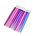 Welecom 10 PCS Plastic Cuticle Pusher,Nail Art Tool