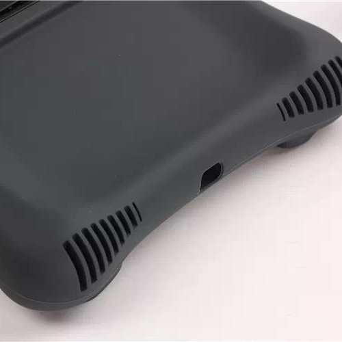 NEWSTYLE Apple iPad Air 2 Kinderfreundliche Silikon Hülle Schutzhülle Tasche Case für iPad Air 2 / iPad 6 (9,7 Zoll) (schwarz) - 5