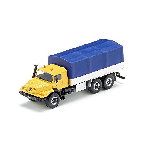 Preisvergleich Produktbild Siku 3547 - Mercedes-Benz Zetros mit Pritsche und Plane