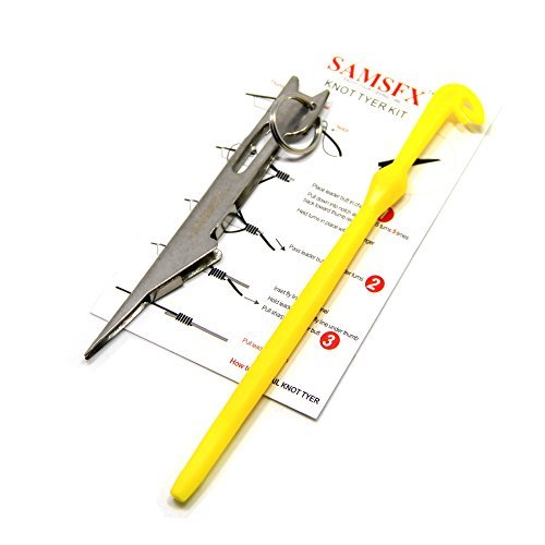 Samsfx Kit di utensili per la pesca Tie-Fast Knot Tyer e Loop Tyer 