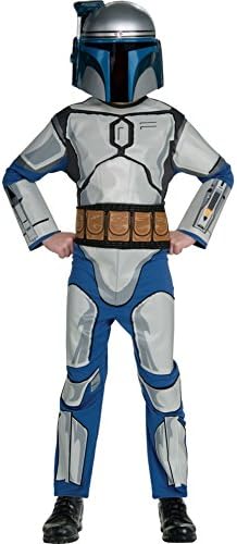 Star Wars Costume, Kids Jango Fett Costume Style 1, Large, Age 8 - 10, HEIGHT 4’ 8” - 5'