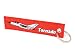 Produktbild REMOVE BEFORE FLIGHT  | Panavia 200 (PA-200) ' Tornado ' Schlüsselanhänger in Rot | Flugzeug und Schrift gestickt | ca. 12,5 x 3 cm. | Deutscher Händler