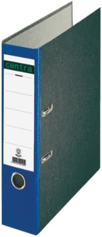 Centra 220122 Standard Folder with Coloured Spine with Slots A4 Wide Green