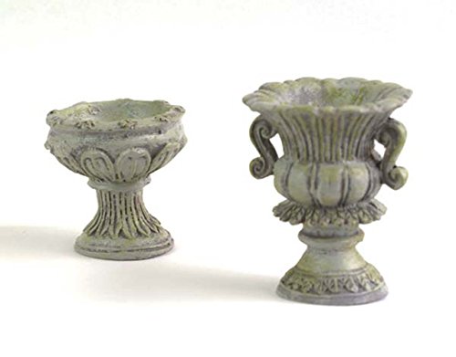 Urns 2 Pcs – Fiddlehead Miniatur Fairy Garden Zubehör...