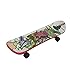 Produktbild Newin Star newin-1 Fingerboard aus Holz,Mini, coole Skateboard Komplett mit Lenkrad, Spielzeug, Geschenk für Kinder, Jungen Mädchen, Anfänger, Studenten, Sport-Liebhaber, zufällige Farbe