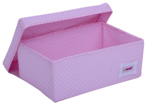 Small Storage Box (Pink Dot)