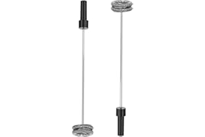 Maestri House Varillas de batidor de leche recargables (2 piezas)