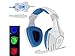 SADES A60 LOGO 7 Colors Change 7.1 Surround Sound Gaming Headset with Remote and Hidden Mic for Computer Cable Length 58 Appr. 2.2m White RS.21075.00