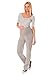 Purpless Maternity Wide Leg Pregnancy Yoga Lounge Trousers 1300 (UK 12 Regular, Light Gray)