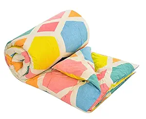 COZY FURNISH Babies & Kids Super Soft All Season Use Comforter | Blanket (200 GSM)(0-8 Years)(Size: L-60 Inches & B- 45 Inches) (PinkHexa)