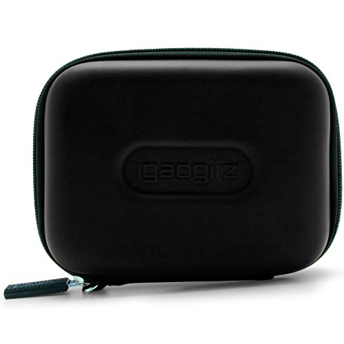 igadgitz Schwarz EVA Hart Tasche Schutzhülle für Western Digital My Passport Ultra, Ultra Metal, Air, Mac, X & WD Elements 500GB 1TB 2TB 3TB Tragbare Externe Festplatte Etui Case Cover - 3