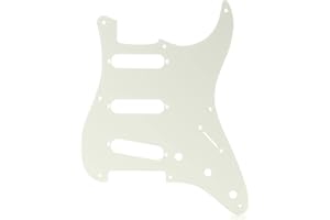 Fender 009-4245-049 Pure Vintage 1-Ply Eggshell 8-Hole Mount '56/'59 Stratocaster Pickguard