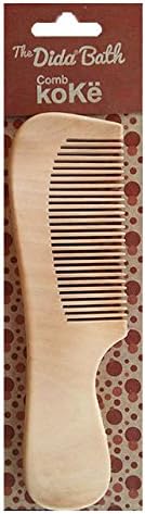 The Dida World Bath – Children's Wooden Comb, Natural Colour