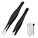 Tweezers set for Smooth Eyebrow and Ingrown Hair Treatment, Maximal Precision Also For Removing Splinters, Ticks and Nose Hair- Order yours now!