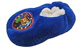 Producto con licencia oficial Zapatillas babuchas Infantiles Estar por casa Paw Patrol para niños (27 EU, Azul)