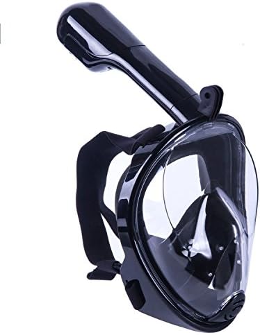 Snorkel Mask, 180° Full Face Sea-view Panoramic Snorkel (L/XL)