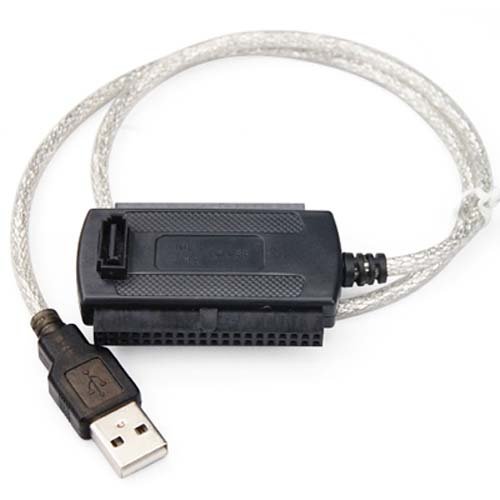 DIGIFLEX USB-Konverter Adapterkabel für 2,5″/3,5″ SATA/IDE Festplattenlaufwerke - 3