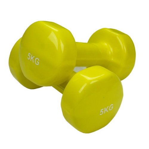 2 x Vinylhantel 0.5 kg - 5 kg Vinyl Hantel von BB Sport