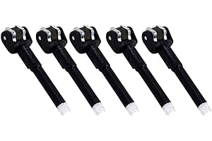 KOOPMANN Flint Clipper Lighter Replacement Wheel Pokey Bit Replacement Shaft Standard Size Barrel Component Fix Ignition Problem Classic Lighting Mechanism Tuxedo UK Free P&P