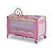 Homcom Portable Baby Child Kid Travel Cot Playpen Play Pen Bed Bassinet Entryway Pink New