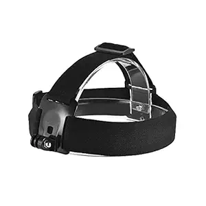 Honeytecs Adjustable -Slip Action Camera Head Strap Headband Mount for GoPro Hero 7/6/5/4 SJCAM/YI