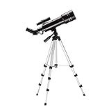 ★ GRAN APERTURA DE 70MM - La gran lente de objetivo proporciona una buena observación del rendimiento de los cuerpos celestes, adecuada para principiantes y niños
