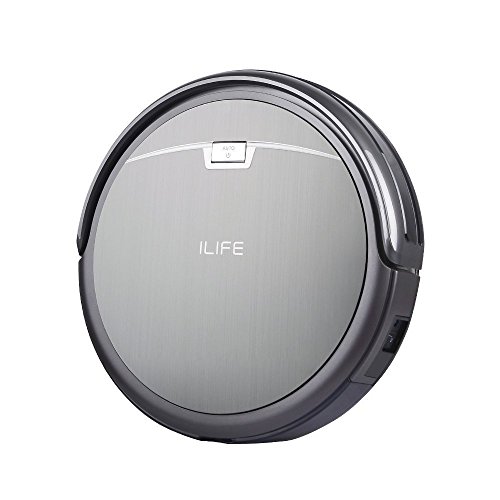 ILIFE A4 Robot Aspirador y Limpieza de Suelos,Slim, Gris Titanio