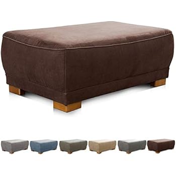Cavadore Hocker Wisconsin / Sofa-Hocker, Sitzhocker, bzw. Fußbank mit