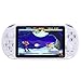 Produktbild CUEYU Handheld Spielkonsolen -5 Zoll Bildschirm Retro Spiele Konsole mit Video Musik Ebook Funktion Portable Wiederaufladbare Video Game Handheld mit Spiele Weihnachten Geburtstag Geschenke (Weiß)