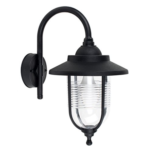 modern swan neck wall light