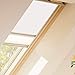Produktbild Vorteilsset Verdunkelungsrollo & Faltstore DFD PK06 1025S / Bedienart : Manuell / Farbe : Uni Weiß/Weiß / Fenstergröße : PK06 / Fenstertypen : GGU, GPU, GHU, GTU, GGL, GPL, GHL, GTL, GXL