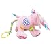 Singring Baby Pram Crib Activity Plush Pink Elephant Toy Stroller Clip on Toy