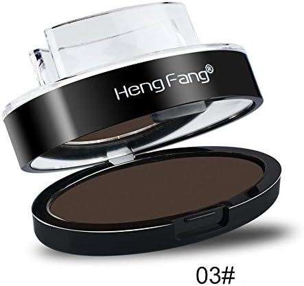 Mety Angel Brow Powder Eyebrow Waterproof Longlasting Perfect Eyebrow Delicate Shape (Dark Coffee)