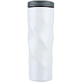 Komple 304 L &Ccedil;elik Beyaz 500 ml Kahve Termos Mug cin229by