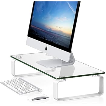 Lavolta Elevated Monitor Riser Platform Shelf Stand for Apple iMac ...