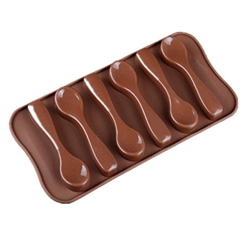 Форма для шоколада ложки. Шоколадные ложки. Силиконовая форма ложки для шоколада. Форма ложечки. Форма ложечки.