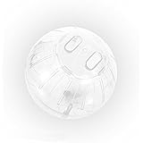 NAGETIERE Maus Kunststoff Pet Nagetiere Nager Jogging Ball Spielzeug Hamster Rennmaus Ratte Handtraining Spielzeug Pure white